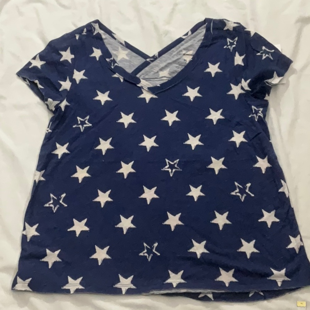 Sonoma Double V neck Tee
